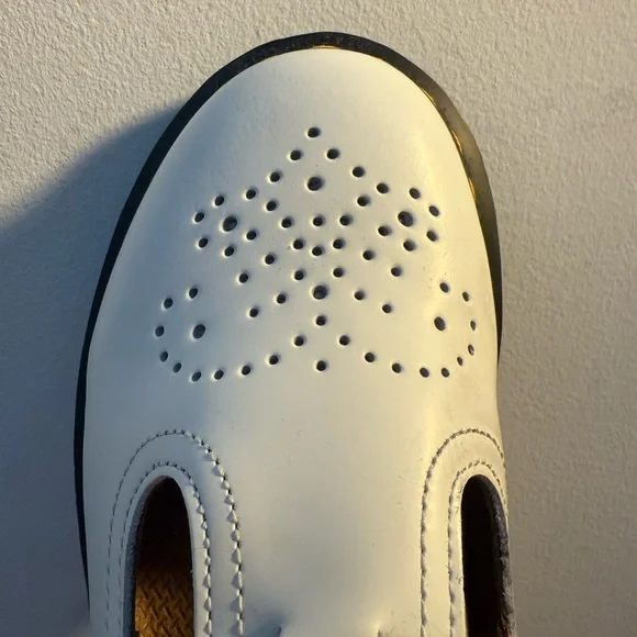 Dr. Martens White Leather Mary Jane style loafers - Picture 6 of 8